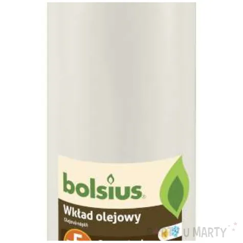 wklad olejowy premium 5 dni bialy bolsius 176 mm