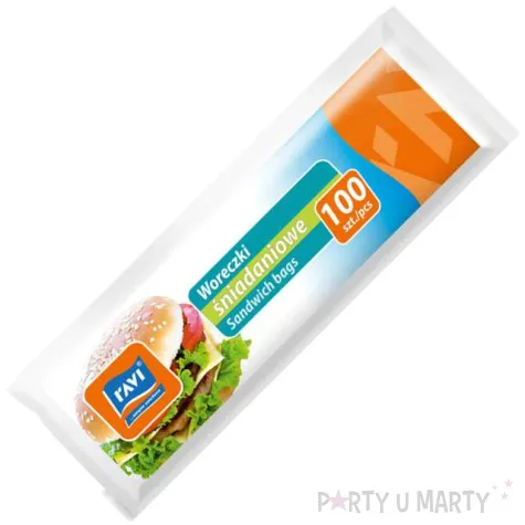 woreczki sniadaniowe classic ravi 18x28 cm 100szt