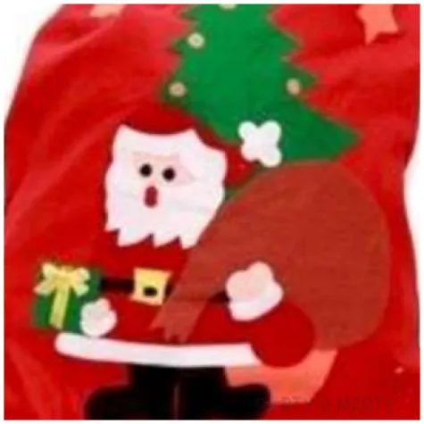 worek mikolaja sw mikolaj z prezentem arpex 75 x 55 cm