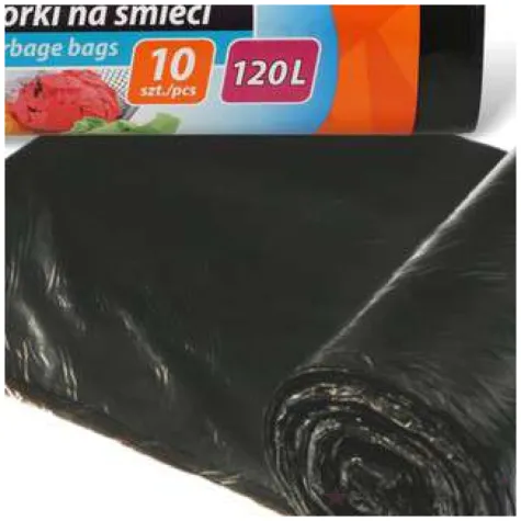 worki na smieci classic 120l czarne ravi 10 szt