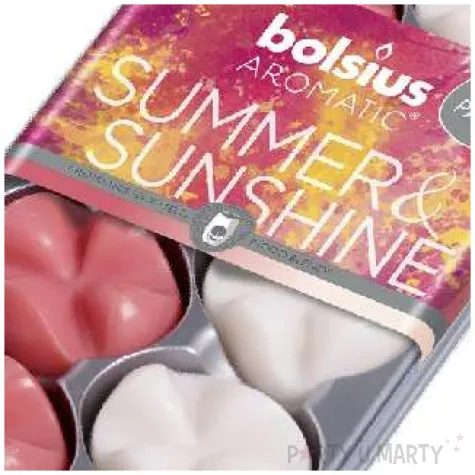 wosk zapachowy platki aromatic mix letni zapach bolsius 8 szt