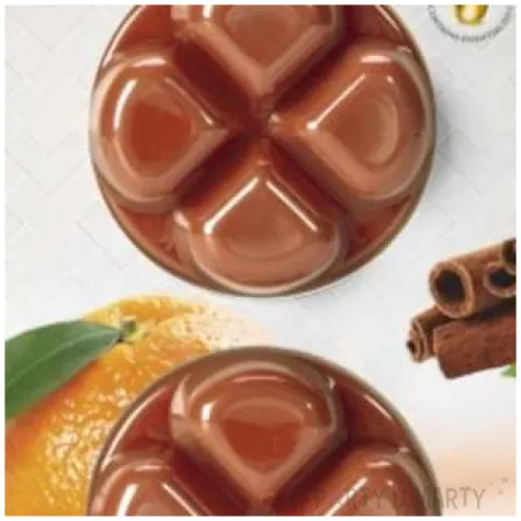 wosk zapachowy platki cynamon z pomarancza bispol 2 szt