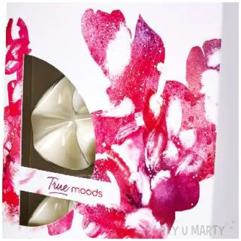 wosk zapachowy platki true moods pure romance roza i ambra bolsius 6 szt