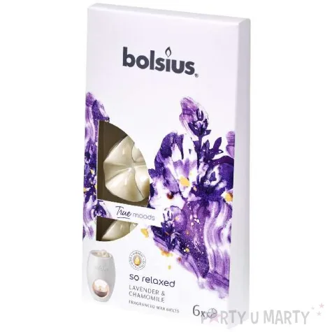 wosk zapachowy platki true moods so relaxed mango i lawenda bolsius 6 szt