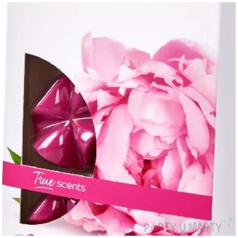 wosk zapachowy platki true scents piwonia bolsius 6 szt