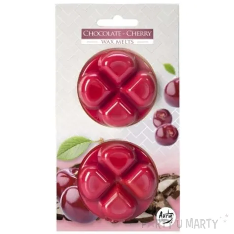 wosk zapachowy platki wisnia i czekolada bispol 2 szt