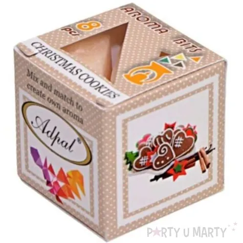 wosk zapachowy trojkacik ciastko adpal 8 szt