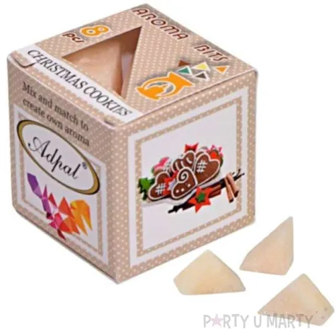 wosk zapachowy trojkacik ciastko adpal 8 szt