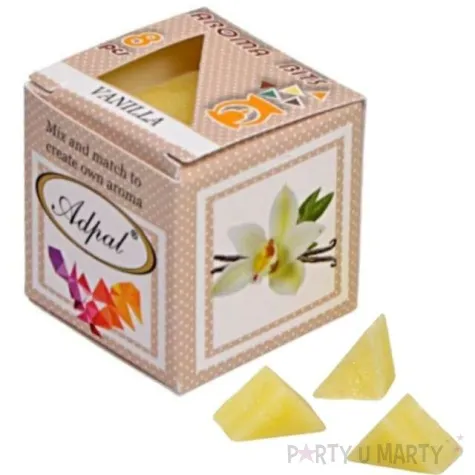 wosk zapachowy trojkacik wanilia adpal 8 szt