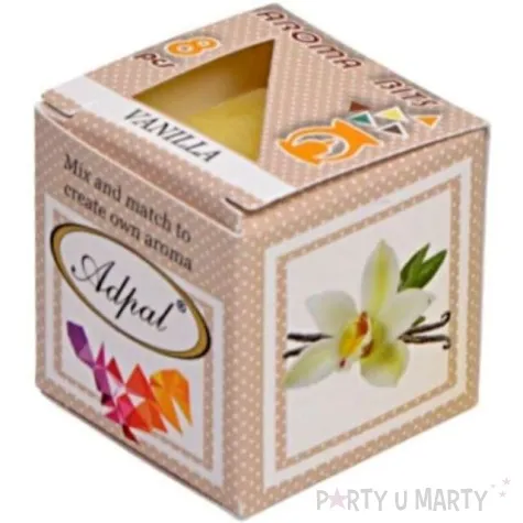 wosk zapachowy trojkacik wanilia adpal 8 szt