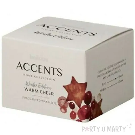 wosk zapachowy w pudelku warm cheer bolsius 3 szt