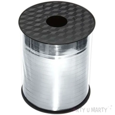 wstazka do balonow classic metalic srebrna viper 5 mm x 205 m