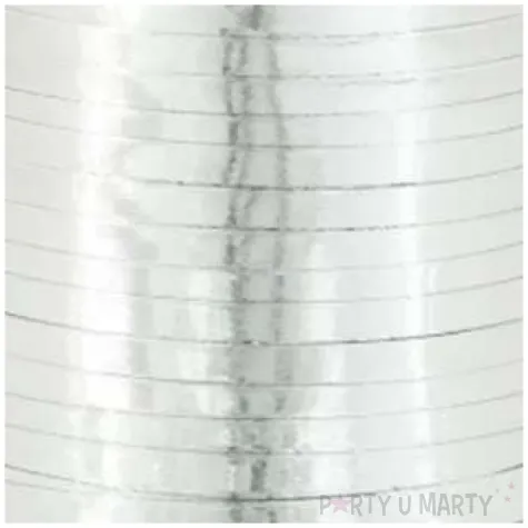 wstazka do balonow classic srebrna partypal 5 mm x 250 m