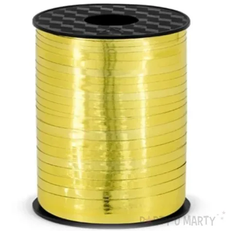 wstazka do balonow classic zlota partypal 5 mm x 250 m