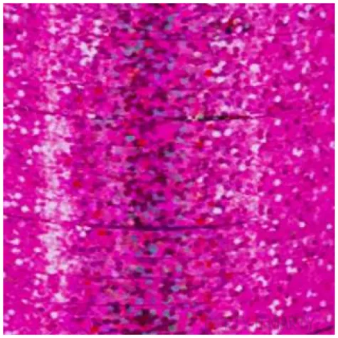 wstazka do balonow holograficzna rozowa ciemna partypal 5 mm x 225 m