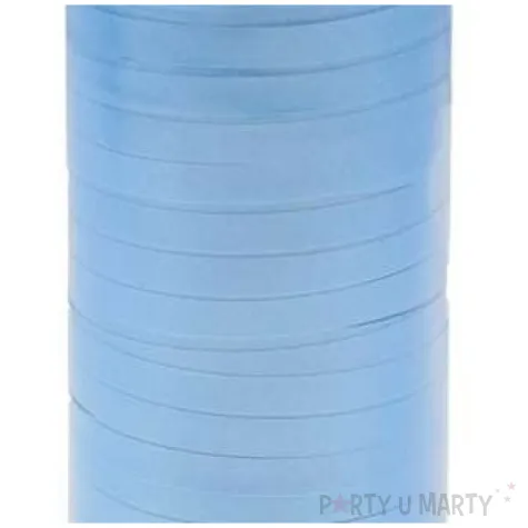 wstazka do balonow lustrzana jasnoniebieska godan 5 mm 92 m