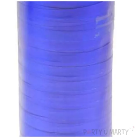 wstazka do balonow lustrzana niebieska godan 5 mm 92 m