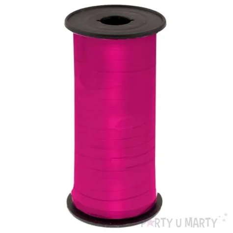 wstazka do balonow lustrzana rozowa godan 5 mm 92 m