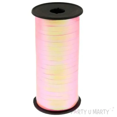 wstazka do balonow opalizujaca azaliowa godan 5 mm 92 m