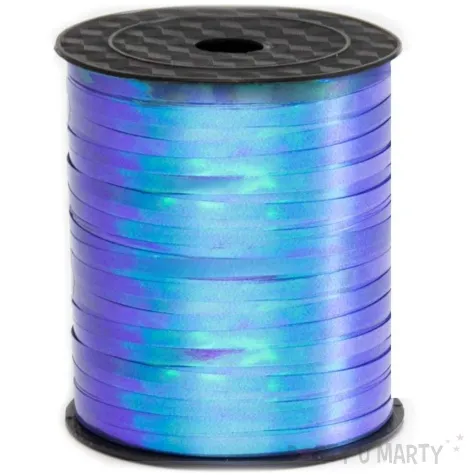 wstazka do balonow opalizujaca fioletowa oaktree 5 mm x 250 m