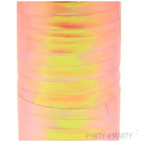 wstazka do balonow opalizujaca pomaranczowa godan 5 mm 92 m