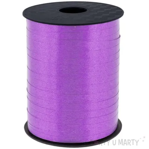 wstazka do balonow pastelowa fioletowa godan 5 mm 458 m