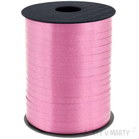 wstazka do balonow pastelowa jasnorozowa godan 5 mm 458 m