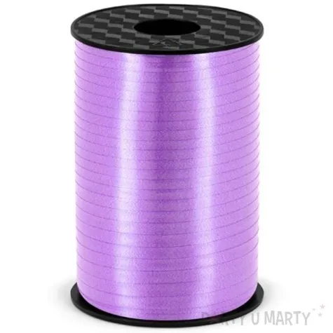 wstazka do balonow pastelowa lawenda 0 5 cm x 225 m