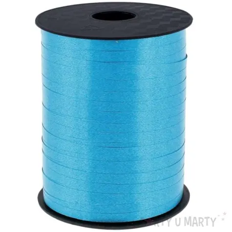 wstazka do balonow pastelowa turkusowa godan 5 mm 458 m