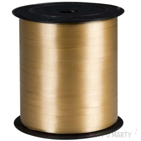 wstazka pastelowa waska 0 5cm x 250m zlota