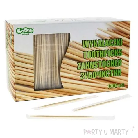 wykalaczki luz w folii 1000 szt