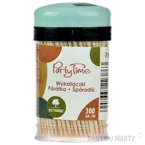 wykalaczki w beczulce mix drewno brzozowe arpex 6 5 cm 200 szt