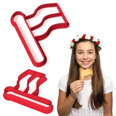 wykrojnik do masy czerwona foremka flaga polski swieto niepodleglosci 11 listopada