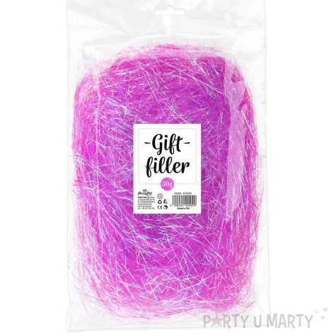 wypelniacz wiorki opalizujace rozowy ciemny partypal 30g