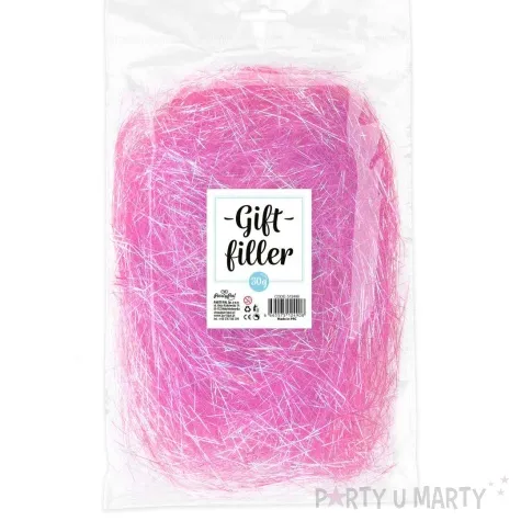 wypelniacz wiorki opalizujace rozowy jasny partypal 30g