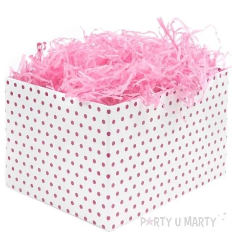 wypelniacz wiorki papierowe rozowe jasne godan 30g