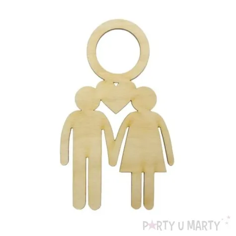 wywieszka drewniana dh015 90 x 150 mm