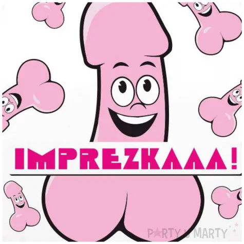 xx balon bialy peniski imprezkaaa