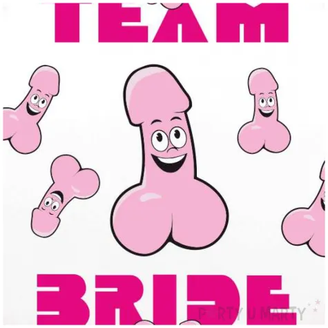 xx balon bialy peniski team bride