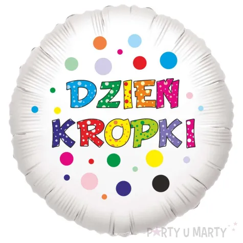 xx balon dzien kropki kolorowe kropki