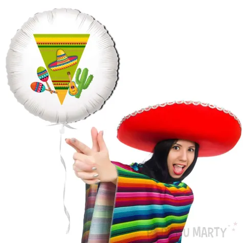 xx balon fol lato w meksyku sombrero