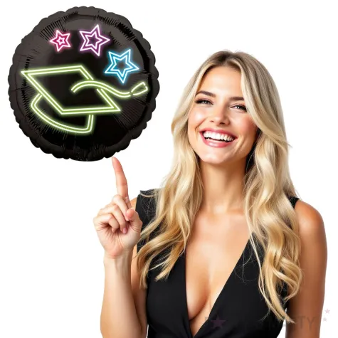 xx balon foliowy 18 cali neon grad zapakowany