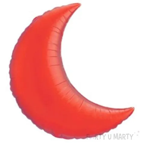 xx balon foliowy 24 fx ksiezyc czerwony