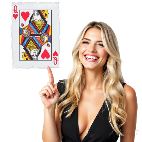 xx balon foliowy 30 ql shp karta do gry