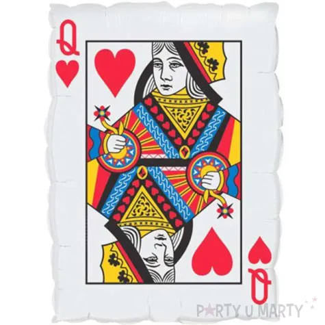 xx balon foliowy 30 ql shp karta do gry