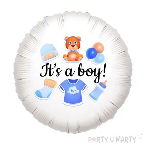 xx balon foliowy baby boy its a boy