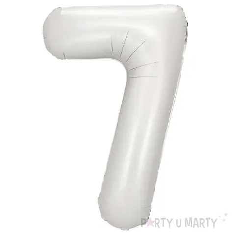 xx balon foliowy cyfra 7 86cm srebrny
