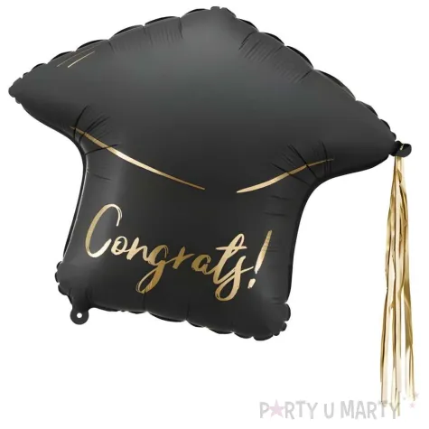 xx balon foliowy czapka congrats 60x55 cm mix