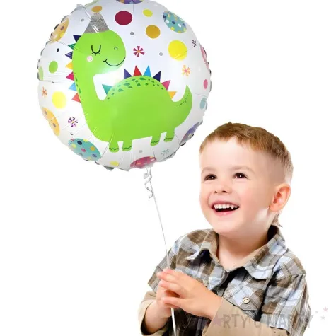 xx balon foliowy dinozaur w czapeczce 18