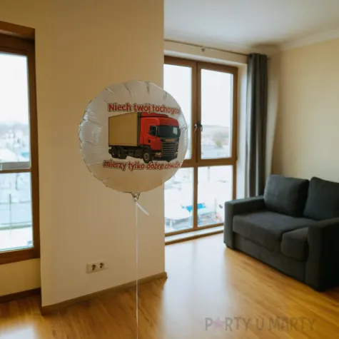 xx balon foliowy dla fana tirow ciezarowek